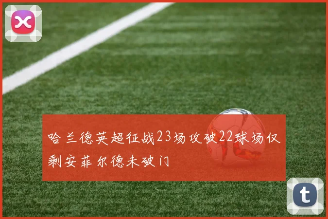哈兰德英超征战23场攻破22球场仅剩安菲尔德未破门